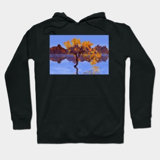 Tree and Landscape Hoodie